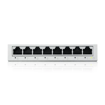 Switch Zyxel GS-108B v5 – 8 ports Gigabit – Non manageable – Boîtier métal