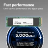 SSD Crucial E100 CT1000E100SSD8 – 1 To – NVMe PCIe 4.0 x4 – M.2 2280
