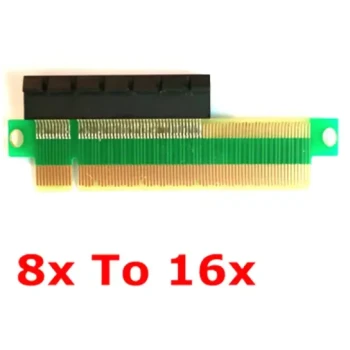 Adaptateur PCI Express 3.0 32964362011 – Femelle 8X vers mâle 16X – Pour carte graphique / extension PCIe