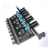 Contrôleur de ventilateurs 1601299608156 – 4 voies – Contrôle température – Alimentation IDE/Molex – Équerre PCI