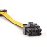 Câble adaptateur 1005001770237508 – Rallonge ATX EPS CPU 8 broches mâle vers 8 broches femelle – 19 cm