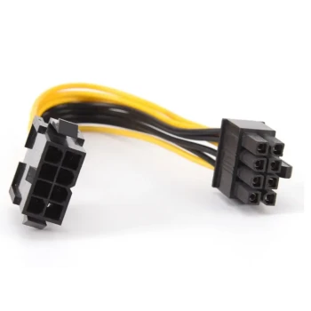 Câble adaptateur 1005001770237508 – Rallonge ATX EPS CPU 8 broches mâle vers 8 broches femelle – 19 cm
